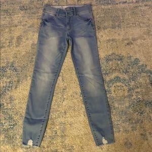 Women’s Blue Skinny Jeans